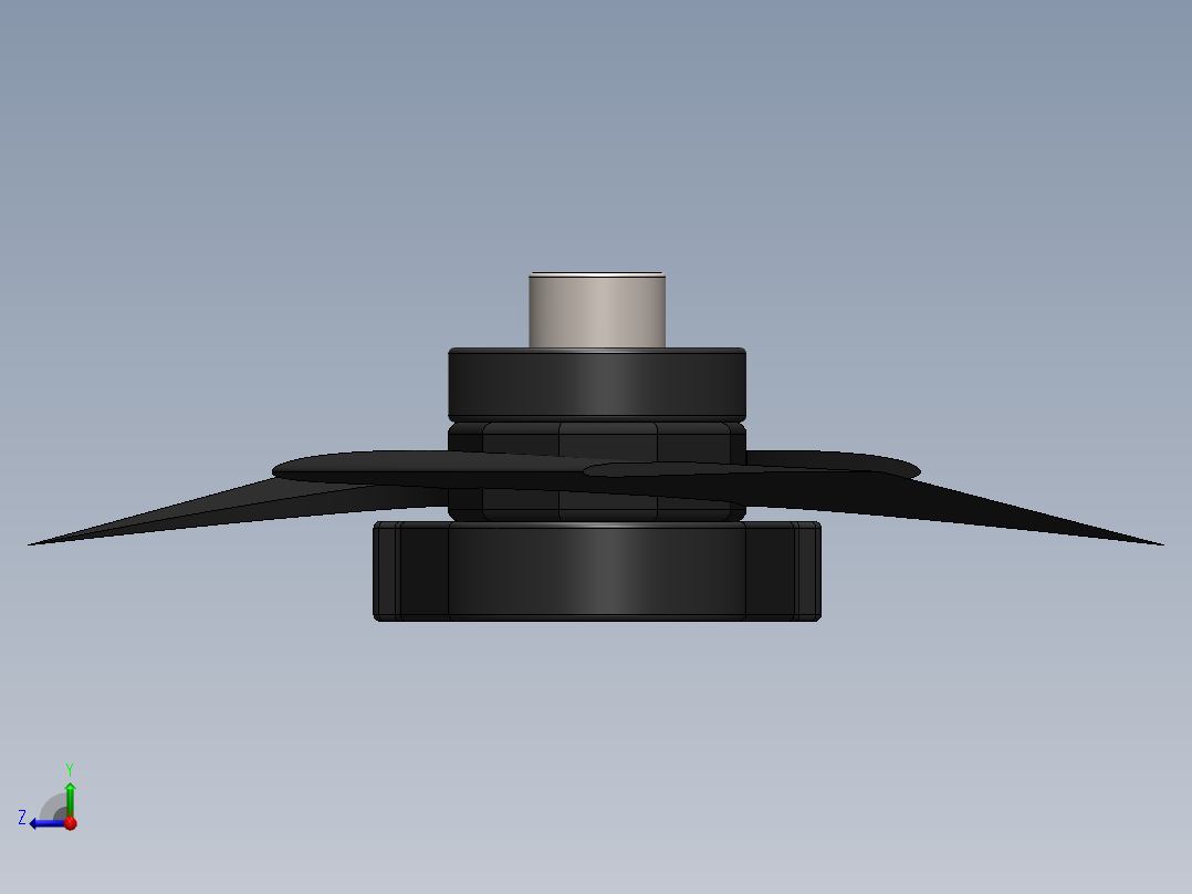 螺旋桨(120)右视图