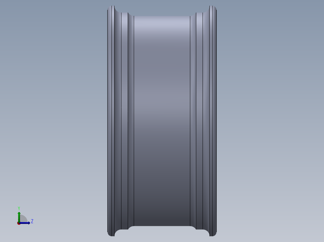 轮毂、轮胎(17)左视图