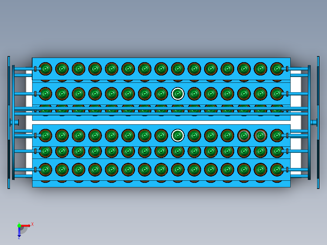 B3003787-灌溉系统俯视图