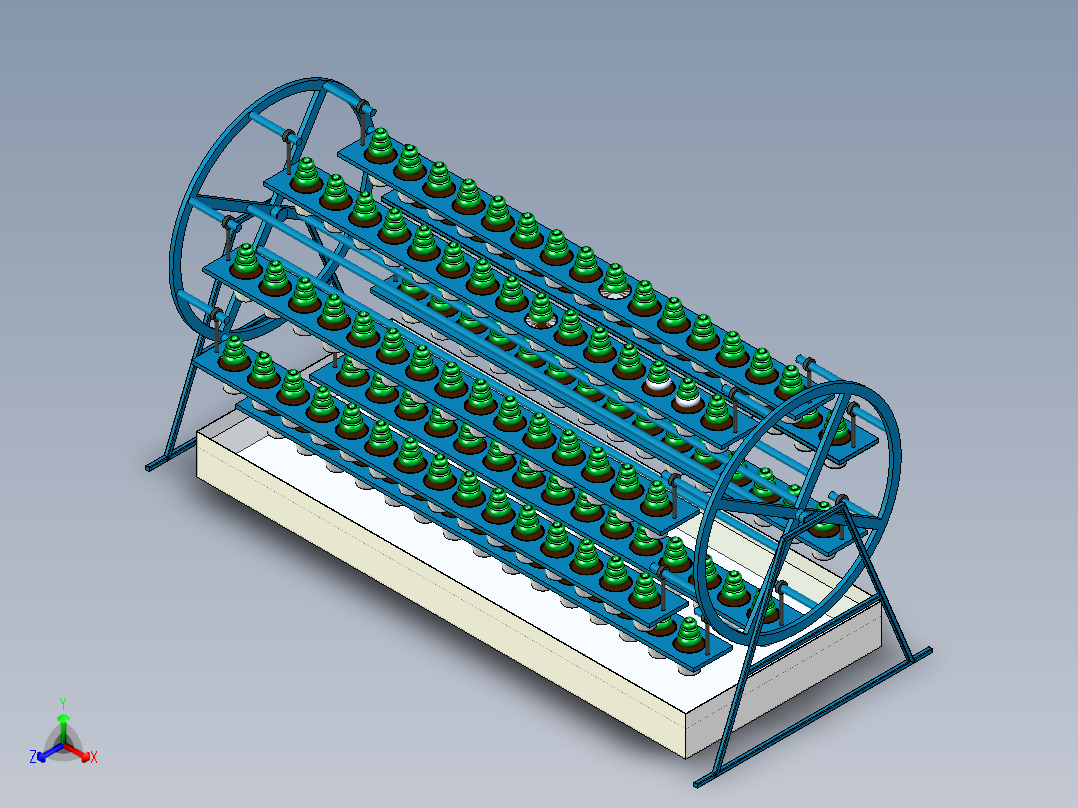 B3003787-灌溉系统正等轴测图