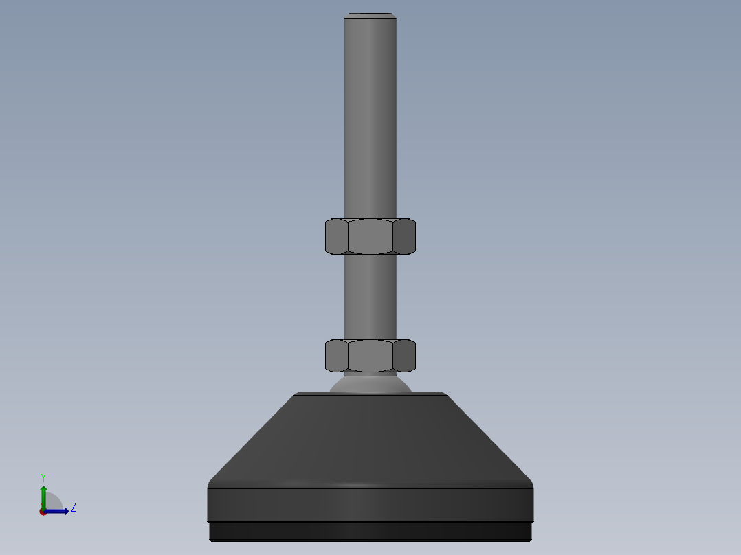 脚杯、脚垫(16)左视图