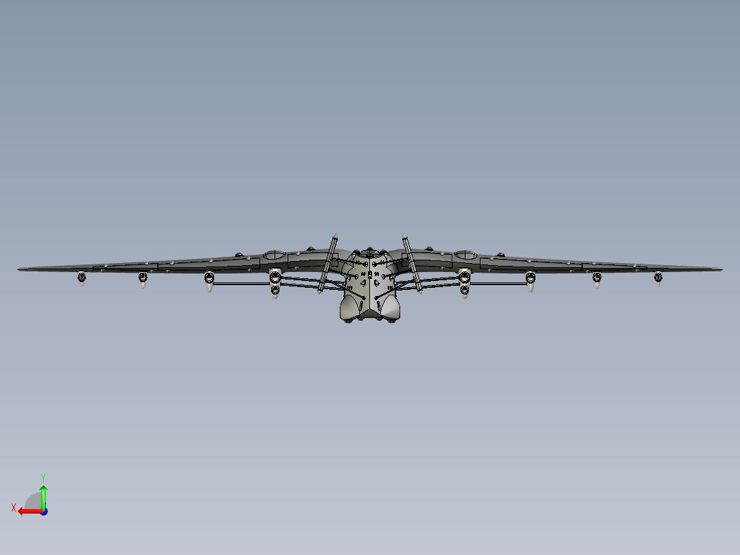 A2004350-《风之谷》中托梅基安运输机后视图