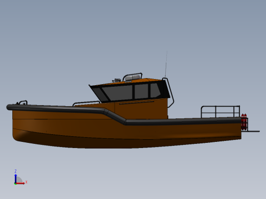 营救艇救生艇模型 224410