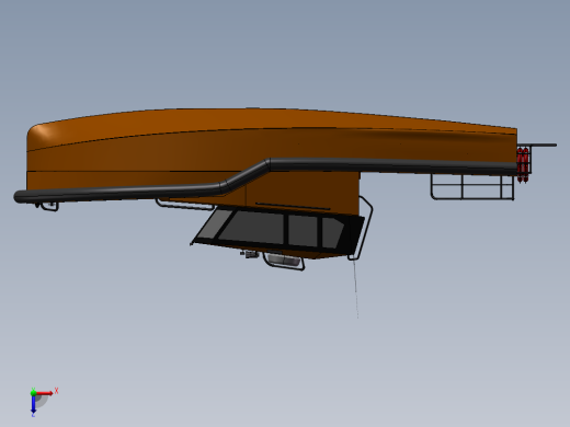 营救艇救生艇模型 224410俯视缩略图