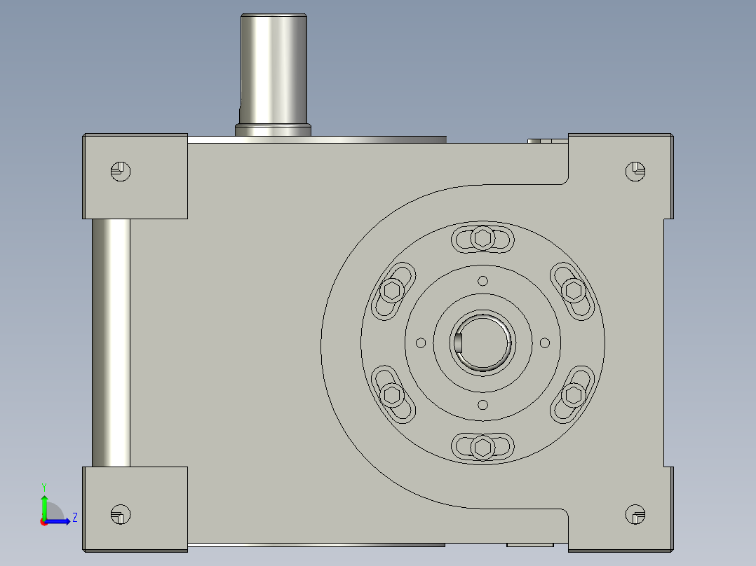 分割器DS110左视图