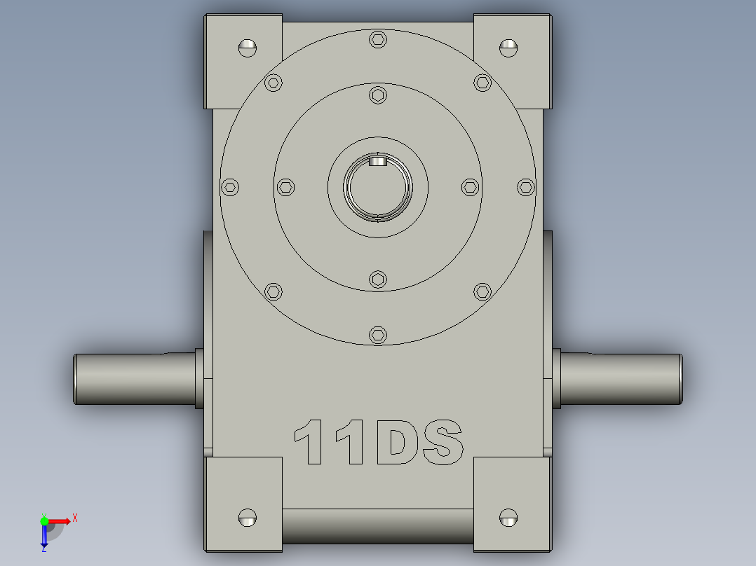分割器DS110俯视图