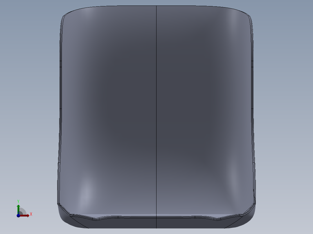 卡丁车桶形座椅前视图