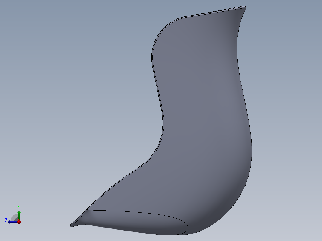 卡丁车桶形座椅右视图