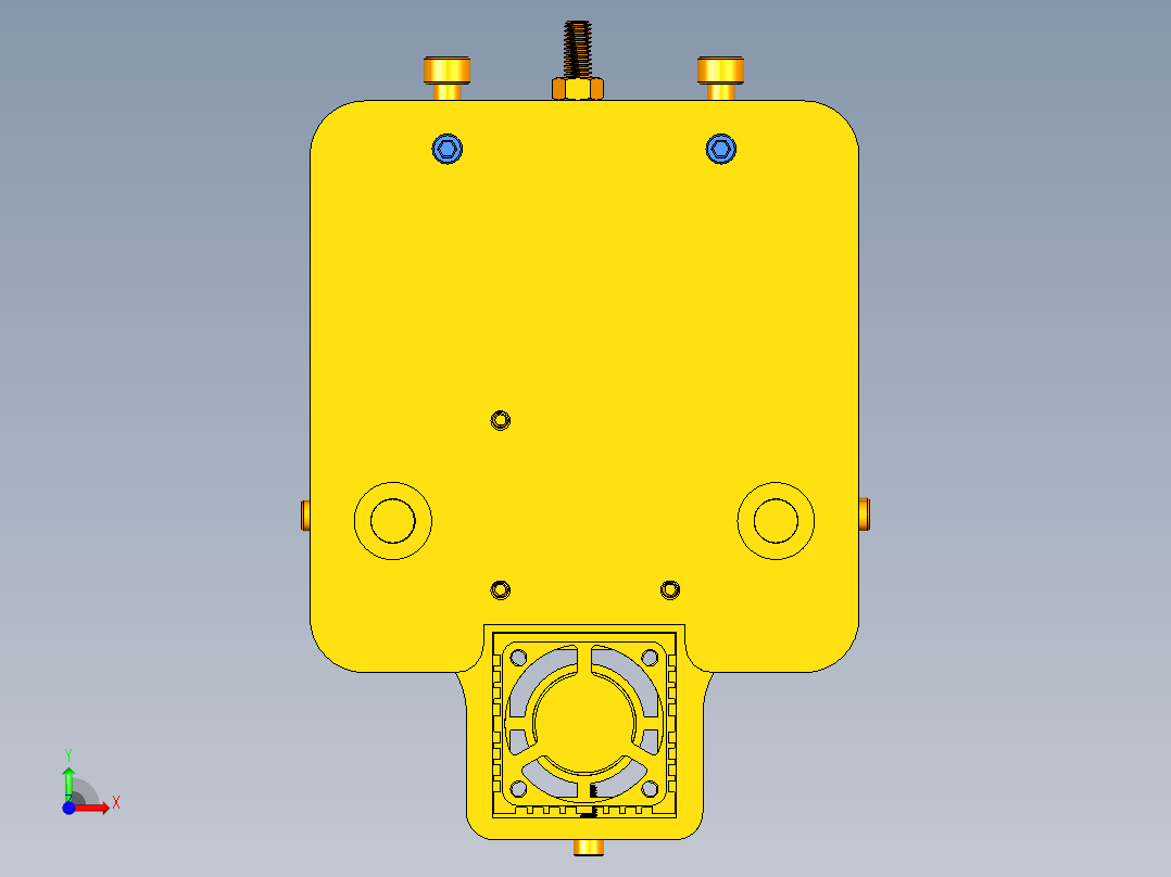 激光雕刻机前视图