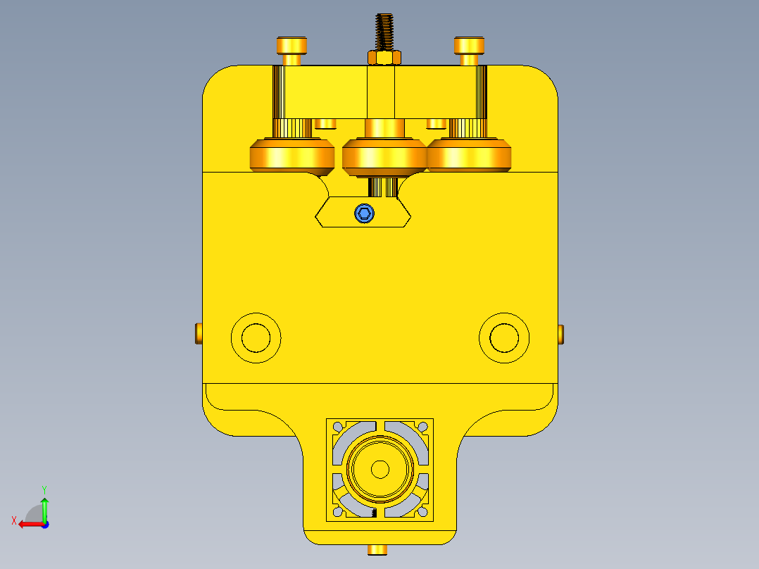 激光雕刻机后视图