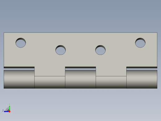 HFV21-100合页右视缩略图