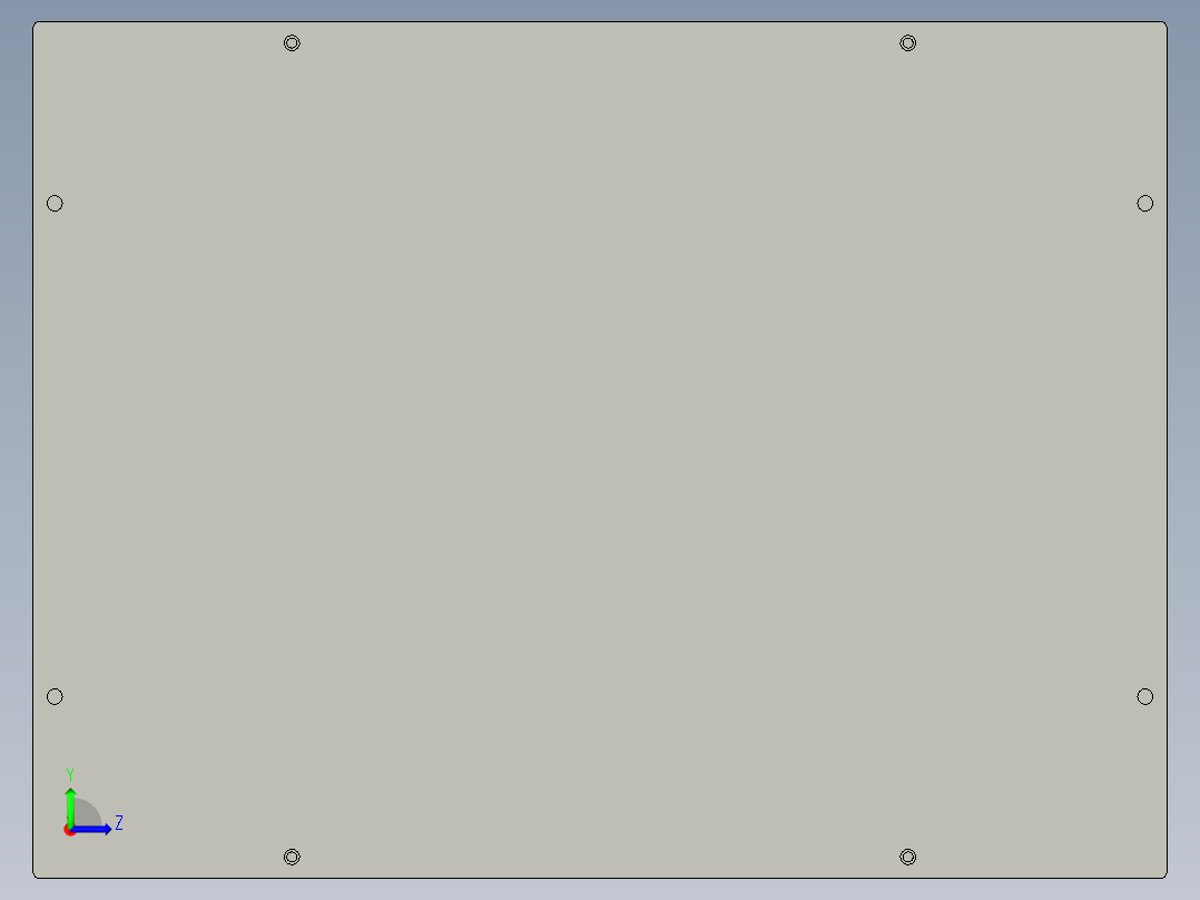 触摸屏组件7寸-ZLJ左视图