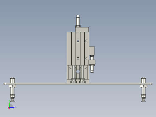 萃盘吸附组件左视缩略图