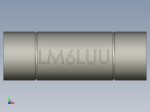 LM6LUU加长型直线轴承GB前视缩略图