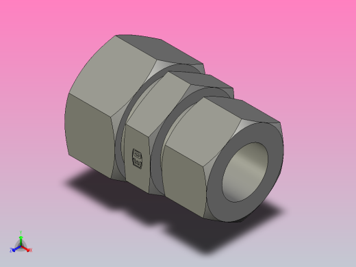 EO直减速机GR38 30S71.stp正等轴测缩略图