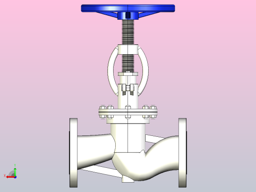 J41H╱W-64╱P法兰截止阀[J41H-64-125]后视缩略图