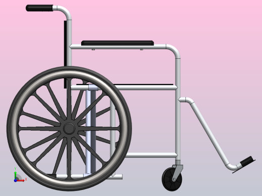 轮椅02前视缩略图