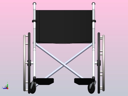 轮椅02右视缩略图