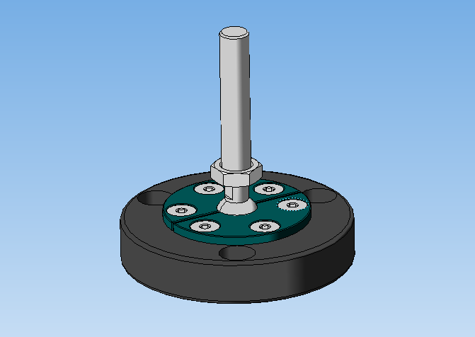 高度可调的重型输送机锚