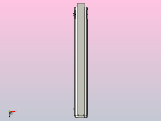 SYS13-950-BM-200W滚珠花健、支撑座、滚珠丝杠、交叉导轨、直线模组俯视缩略图