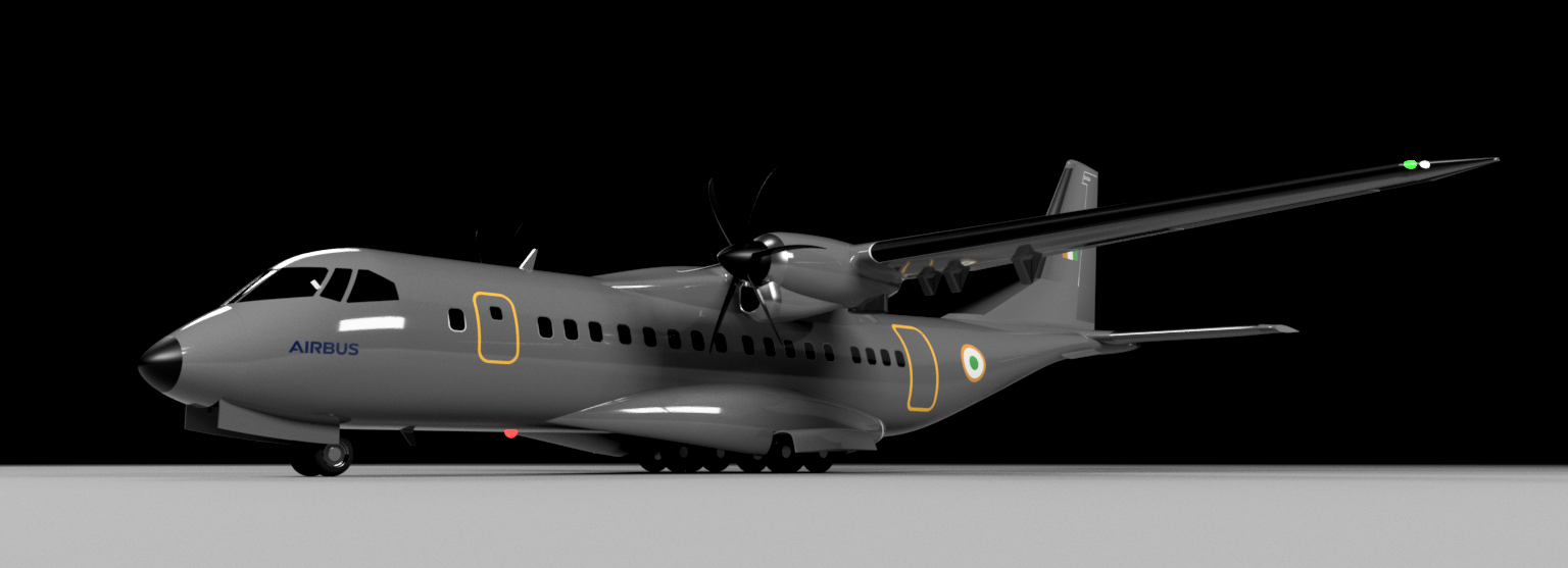 c-295飞机 STP