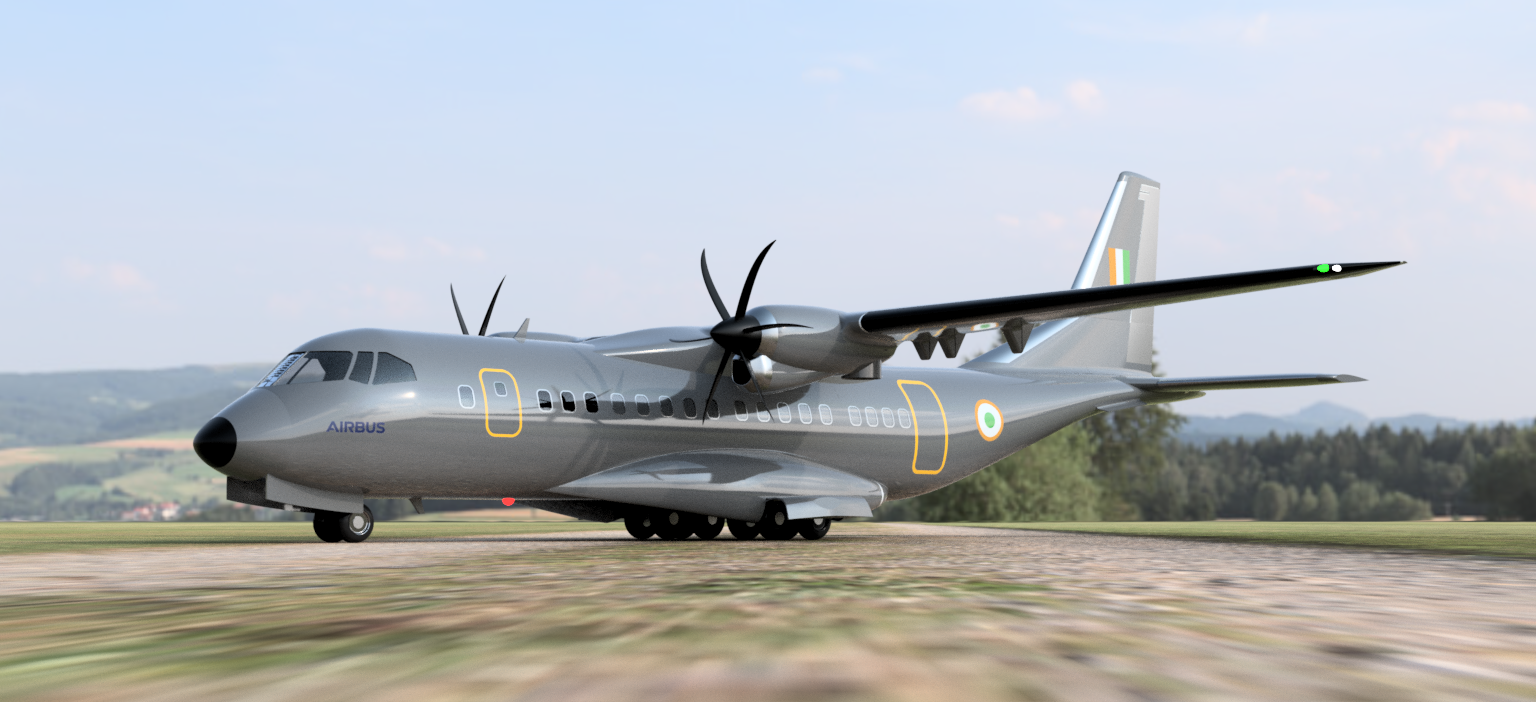 c-295飞机 STP