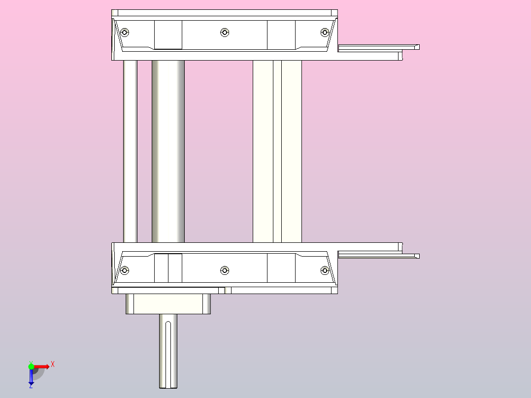 MK1HTL-100GF-W320-C1片基带头部双驱动俯视图