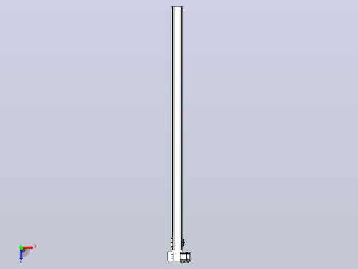 皮带直线轴半封闭可选导轨TPA-HNB-85S-90-L1550-LP-C-P20-N3俯视缩略图