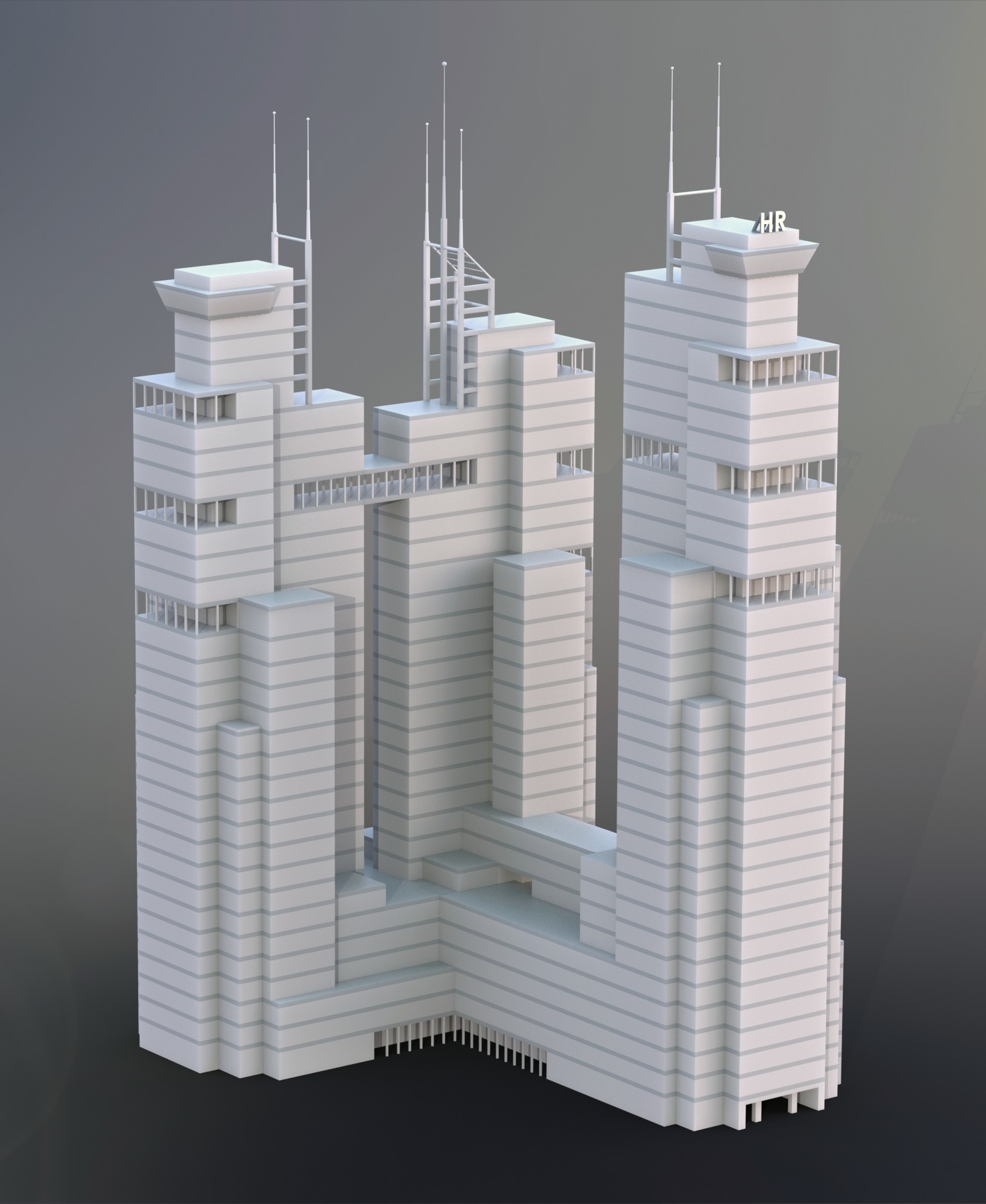建筑物, 塔2
