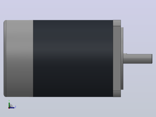 90DC(65W╱120W)微型直流基本型减速电机[90DC65GV24R16]左视缩略图