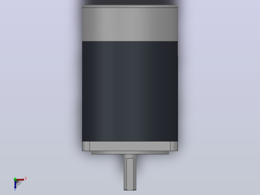 90DC(65W╱120W)微型直流基本型减速电机[90DC65GV24R16]俯视缩略图