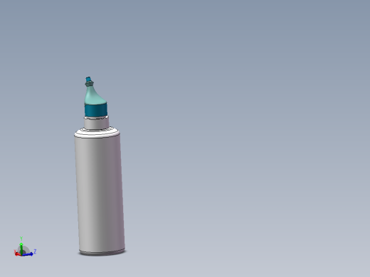 鼻腔喷雾器模型 