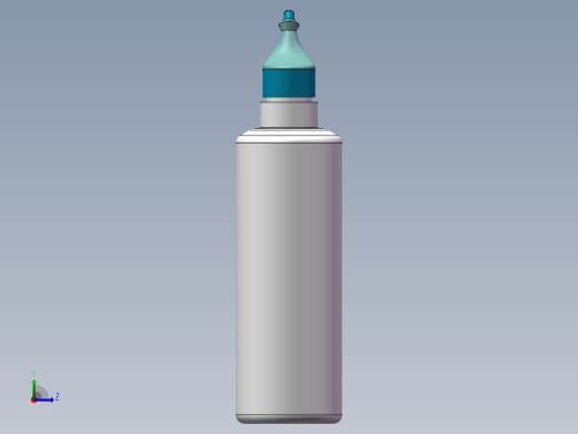 鼻腔喷雾器模型 左视缩略图