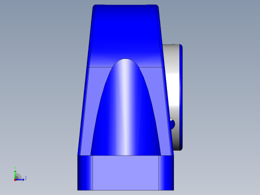 轴承座User Library-rhp pillow block_左视缩略图