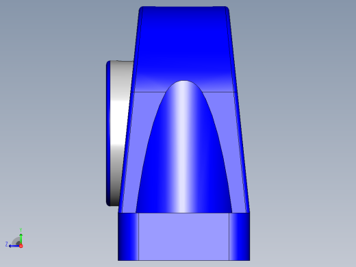 轴承座User Library-rhp pillow block_右视缩略图