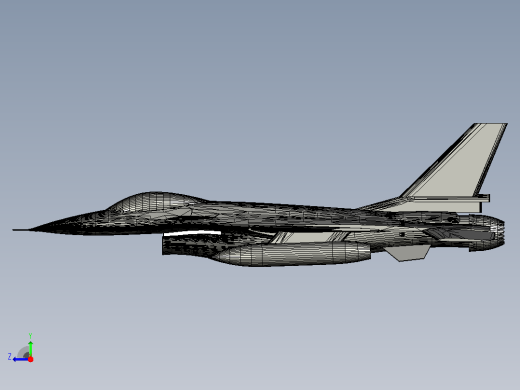 f-16-block-52-a飞机右视缩略图