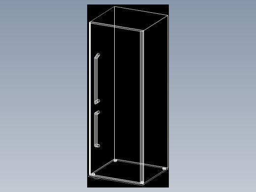 室内家具和灯具等的模型三-J-E02