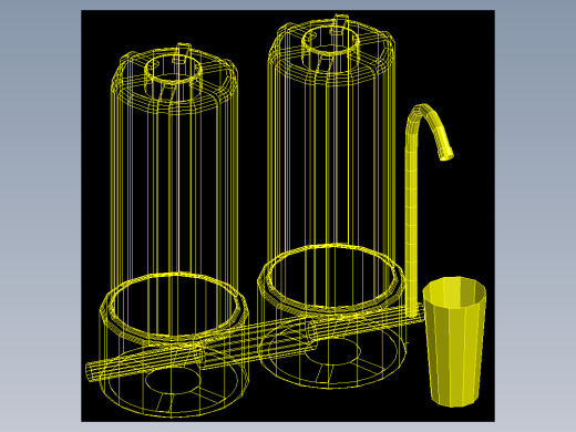 室内家具及植物三维模型二十四-DQ039