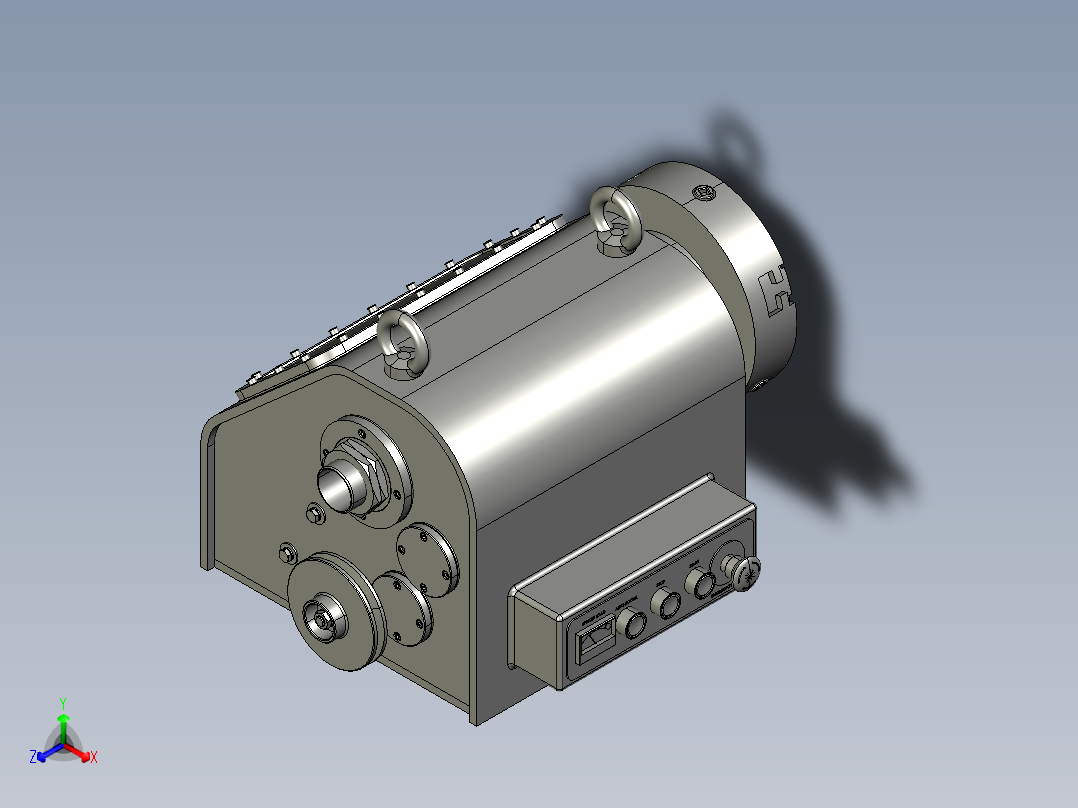 2_传动装置58正等轴测图
