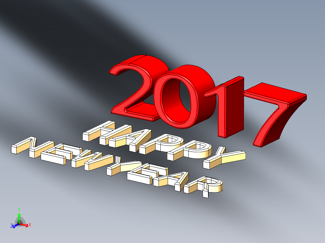 新年快乐主视图