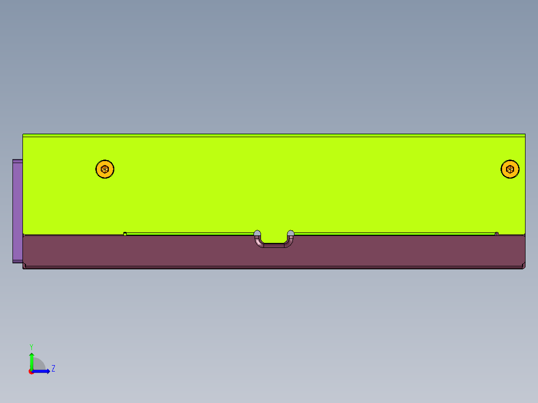 益衡额定250W静音铜牌电源左视图