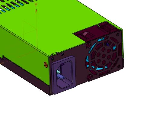 益衡额定250W静音铜牌电源