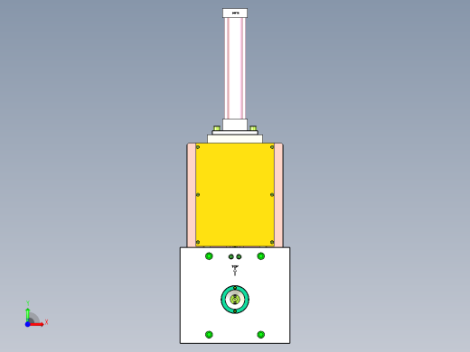 180度弯管抽芯模具前视缩略图