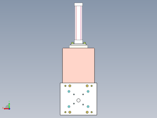 180度弯管抽芯模具后视缩略图