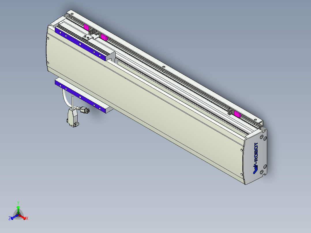 威洛博VL系列3d模型模组VL14S2Y-S450主视图