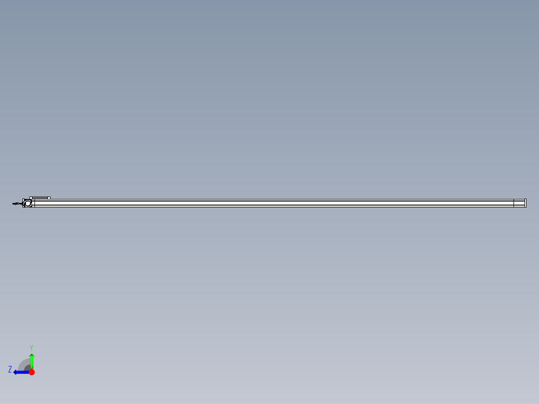 威洛博LB.GB同步带传动--欧规系列LB6A-L130-S3700-BL右视图
