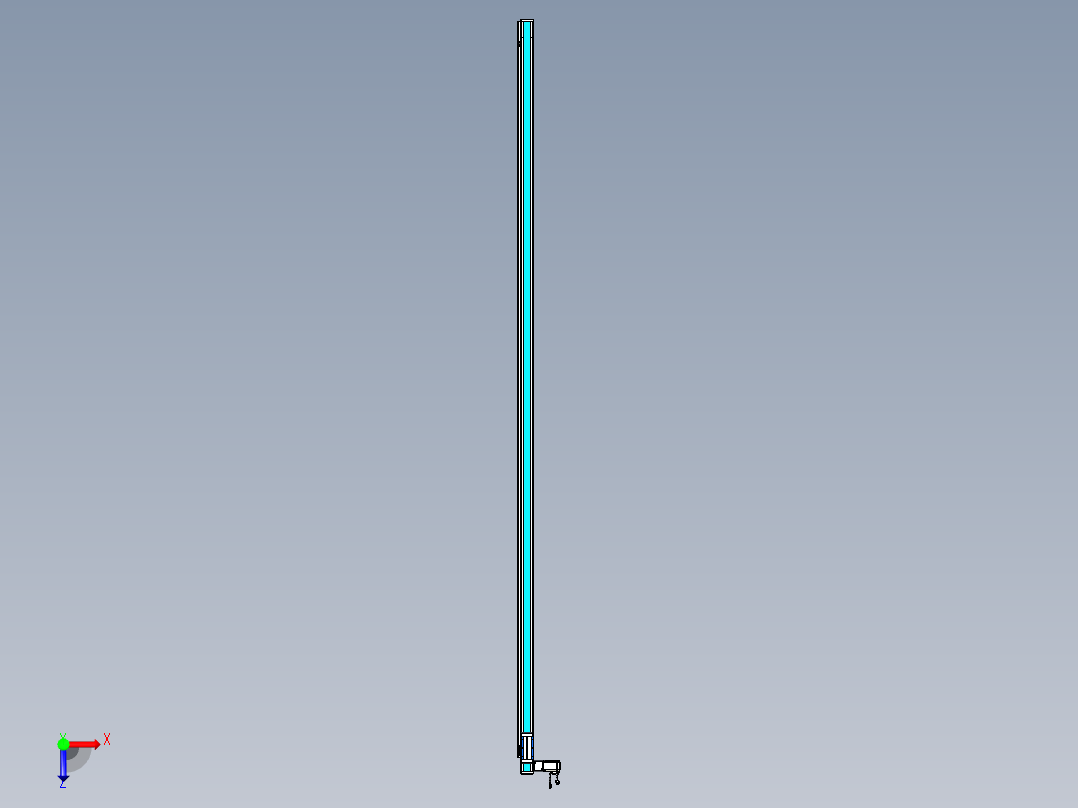 威洛博LB.GB同步带传动--欧规系列LB6A-L130-S3700-BL俯视图