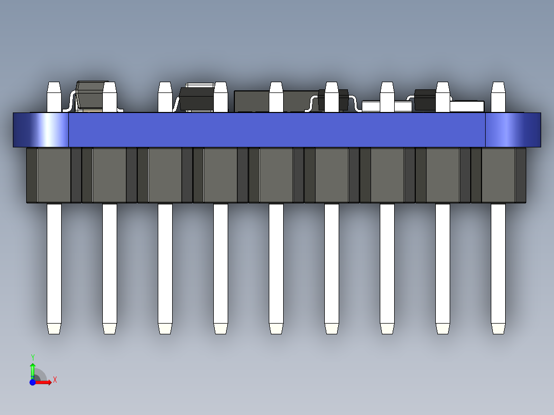 传感器 (14)前视图