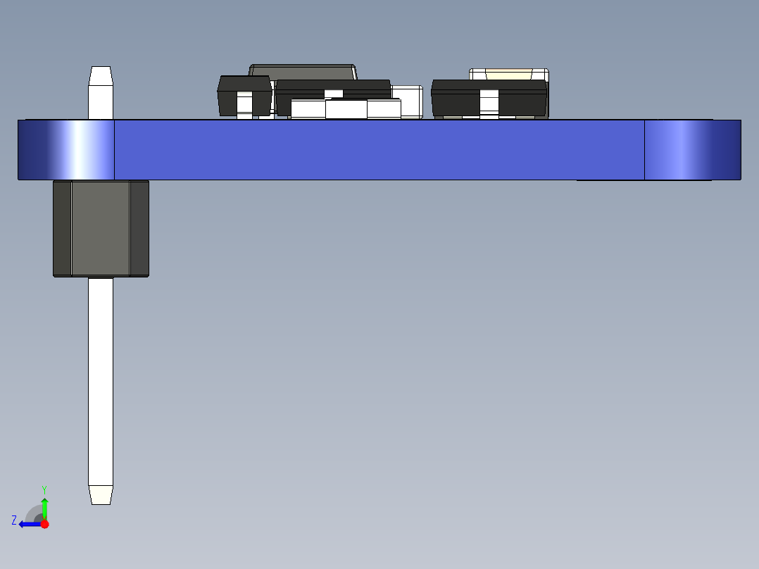 传感器 (14)右视图