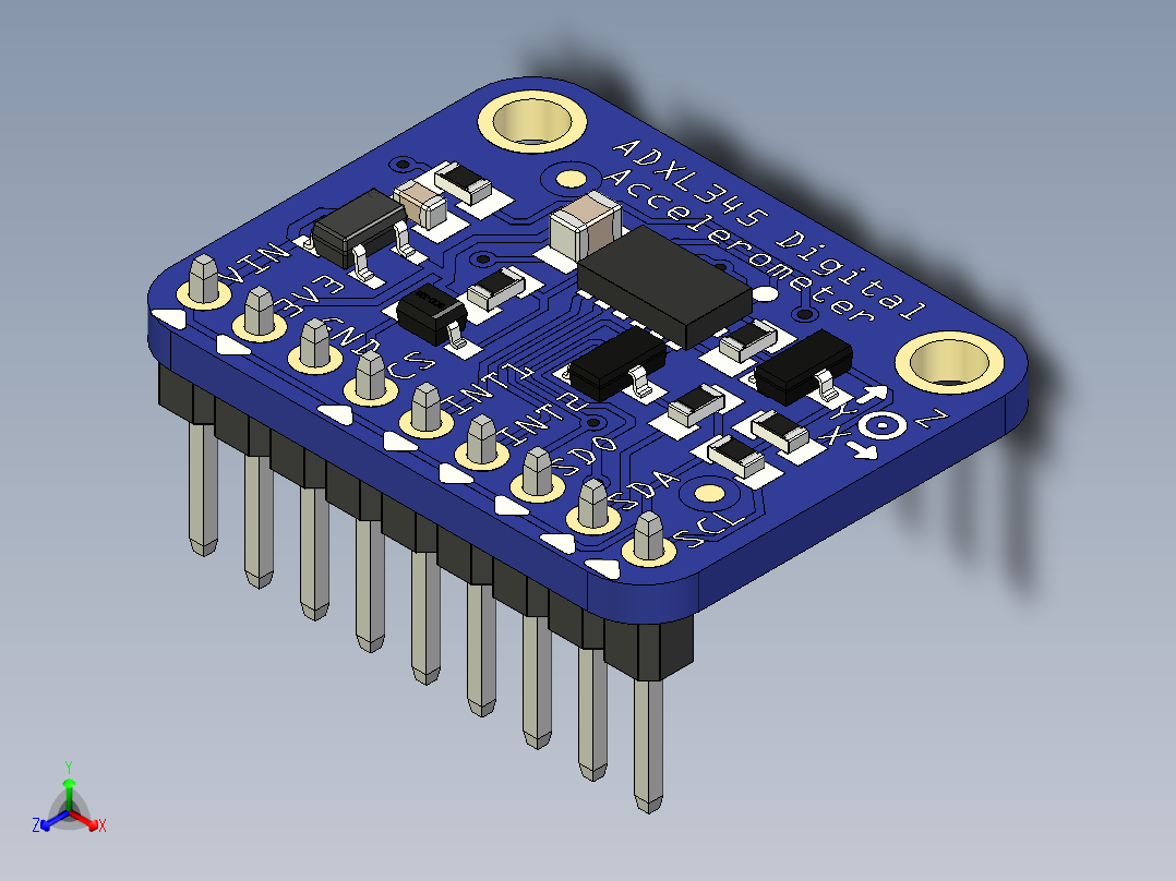 传感器 (14)正等轴测图